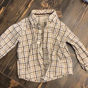 Little boy button up